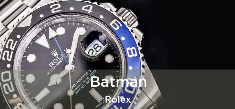  Batman Rolex