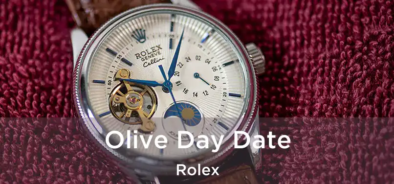  Olive Day Date Rolex
